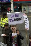 ANTI CUTS PROTEST MANCHESTER